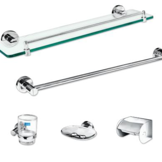 BỘ PHỤ KIỆN PHÒNG TẮM VIGLACERA VG92 (VGPK02) 5 MÓN INOX