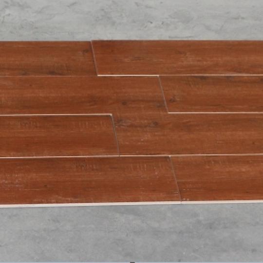 Gạch Giả Gỗ 20x100 Trung Quốc Đá Mờ Sọc Gỗ Nâu Đỏ 9910