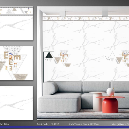 GẠCH ỐP TƯỜNG 40X80 CL4832