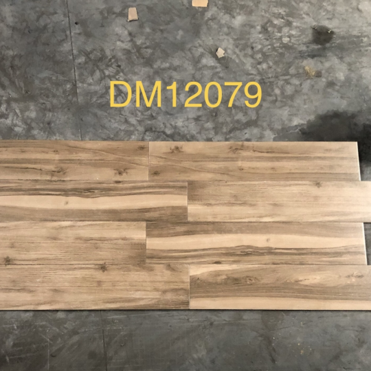 Gạch Giả Gỗ 20x100 Trung Quốc Đá Mờ Sọc Gỗ Vàng DM12079