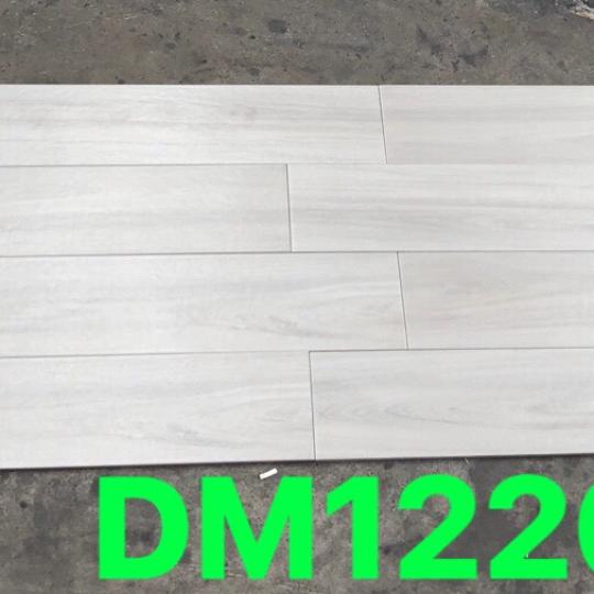 Gạch Giả Gỗ 20x120 Trung Quốc Đá Mờ Sọc Gỗ Trắng Xám DM122025