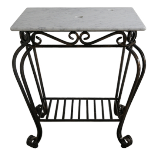 KHUNG SẮT MẶT BÀN ĐÁ ĐỂ LAVABO KANLY FP04