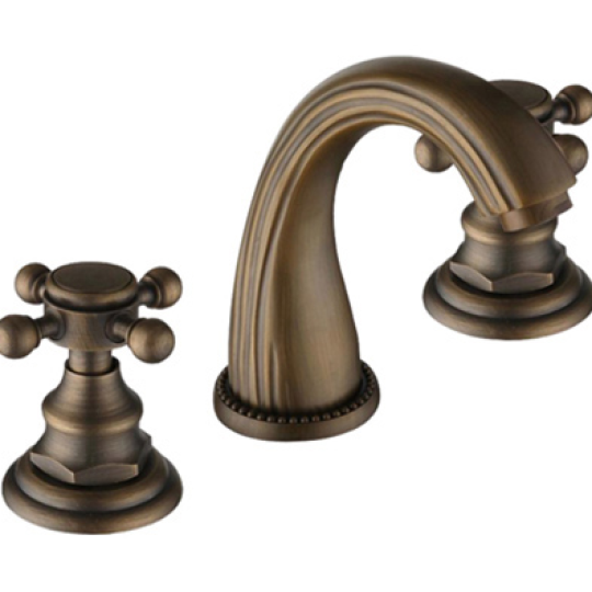 VÒI LAVABO 3 LỖ BẰNG ĐỒNG KANLY GCB03
