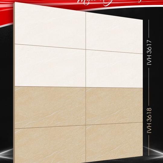 Gạch Ốp Tường 30x60 Đá Mờ Matt Vàng Kem Vicenza IVH3617 - IVH3618