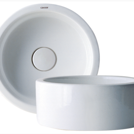 CHẬU RỬA LAVABO CAESAR LF5232 ĐẶT BÀN NẮP SỨ
