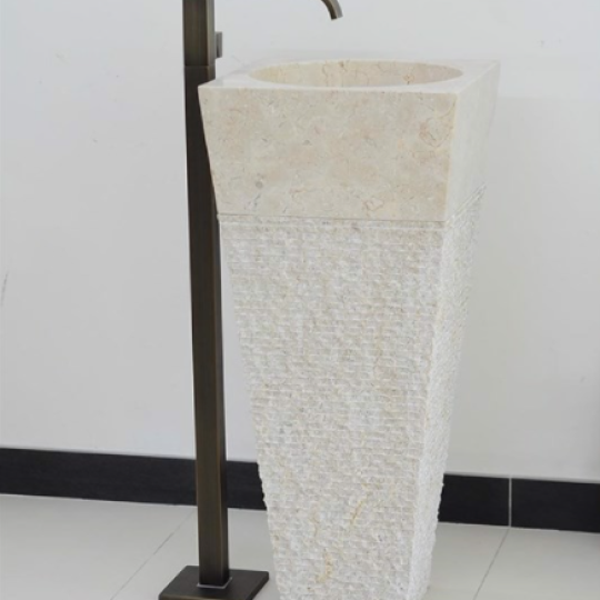 LAVABO ĐÁ TỰ NHIÊN TRỤ ĐỨNG KANLY MAR71Ri