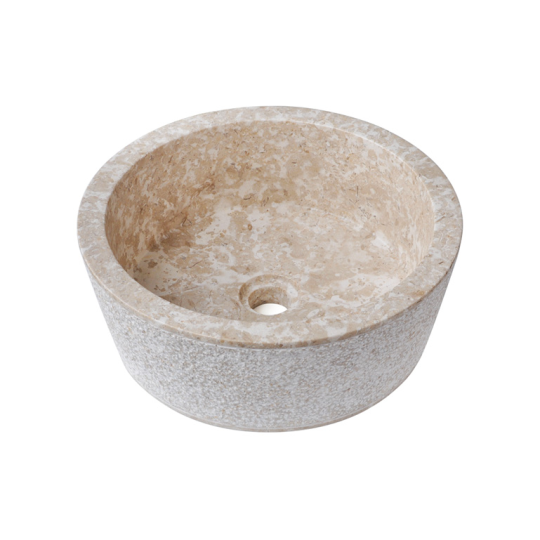 LAVABO ĐÁ TỰ NHIÊN CREAM MARBLE KANLY MAR7E1I