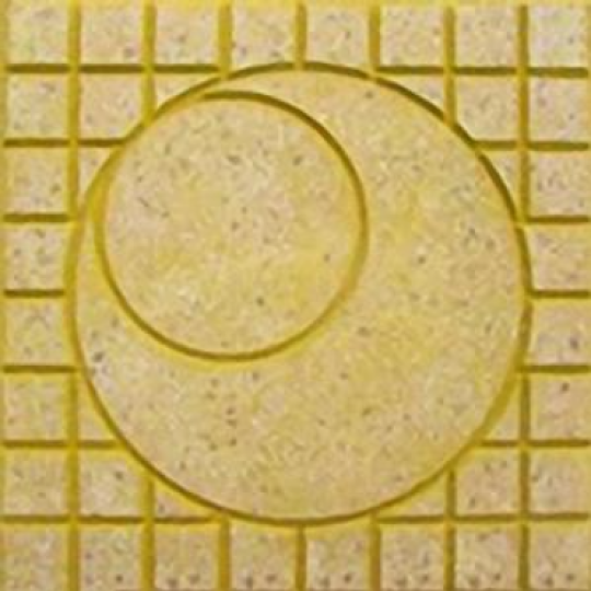 GẠCH VỈA HÈ 40X40 TERRAZZO MẶT TRĂNG VÀNG