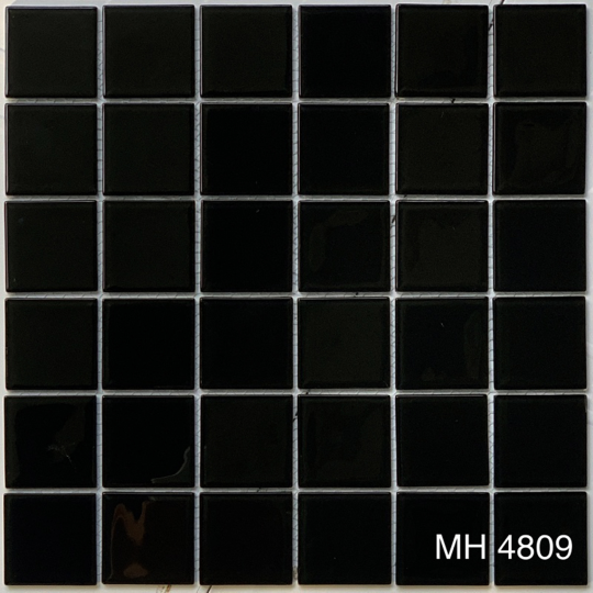 Gạch trang trí Mosaic thủy tinh đơn sắc MH 4809