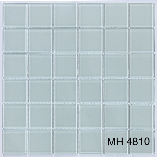 Gạch trang trí Mosaic thủy tinh đơn sắc MH 4810