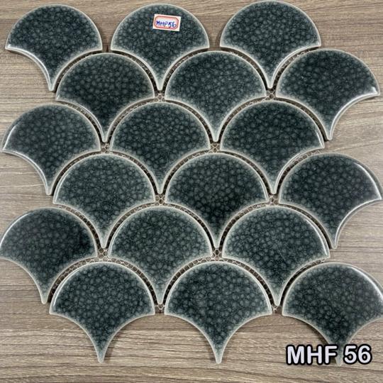 Gạch Mosaic Vảy Cá Gốm Sứ MHF 56