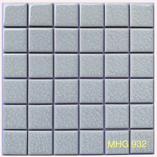 Gạch Mosaic Trang Trí Men Rạn Đơn Sắc MHG 932