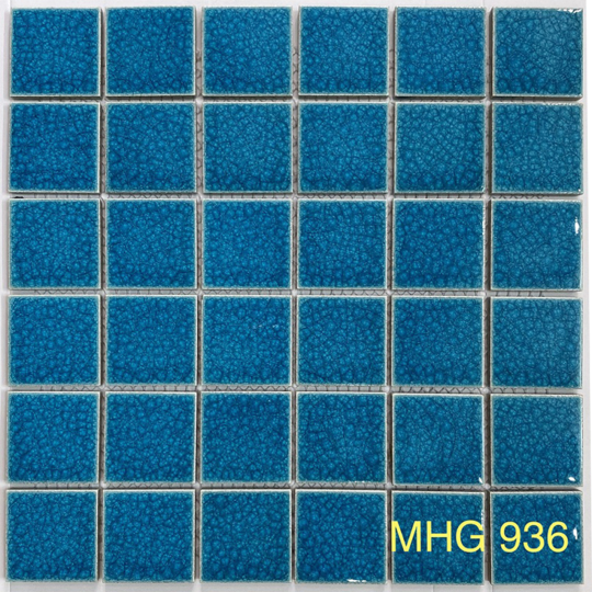 Gạch Mosaic Trang Trí Men Rạn Đơn Sắc MHG 936