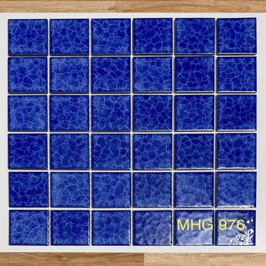 Gạch Mosaic Gốm sứ Men Bông Trang Trí MHG 976