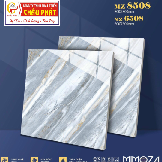 GẠCH LÁT NỀN 60X60 VICENZA MZ6508