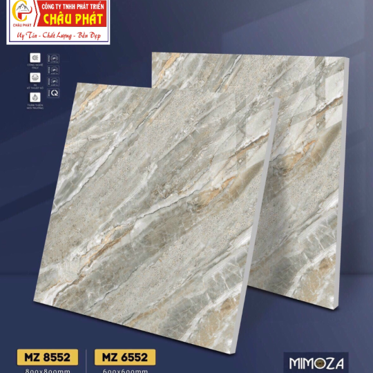 GẠCH LÁT NỀN 60X60 VICENZA MZ6552