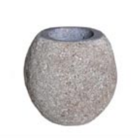 LỌ ĐỰNG BÀN CHẢI BẰNG ĐÁ KANLY PK05H 
