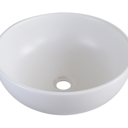  LAVABO TRÒN BẰNG SỨ KANLY SU513 MÀU XANH