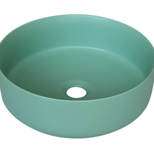 LAVABO BẰNG SỨ KANLY SU526 XANH NGỌC