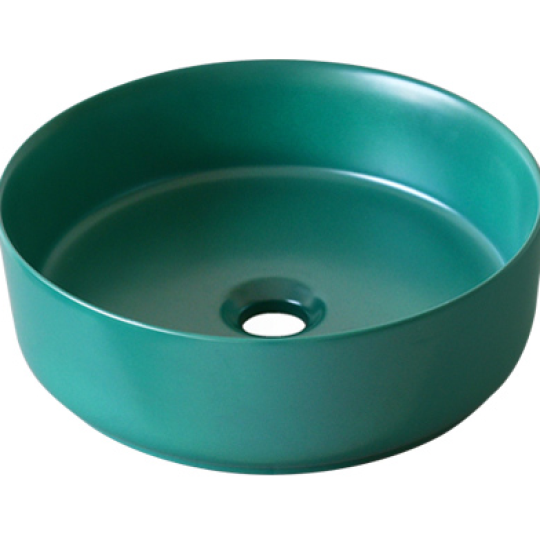 LAVABO BẰNG SỨ KANLY SU529 MÀU XANH ĐẬM