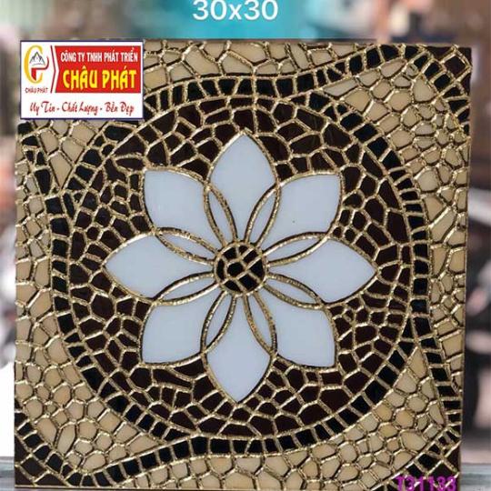GẠCH TRANG TRÍ 30X30 NHŨ VÀNG T31133