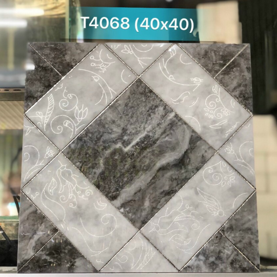 GẠCH TRANG TRÍ 40X40 NHŨ KIM T4068