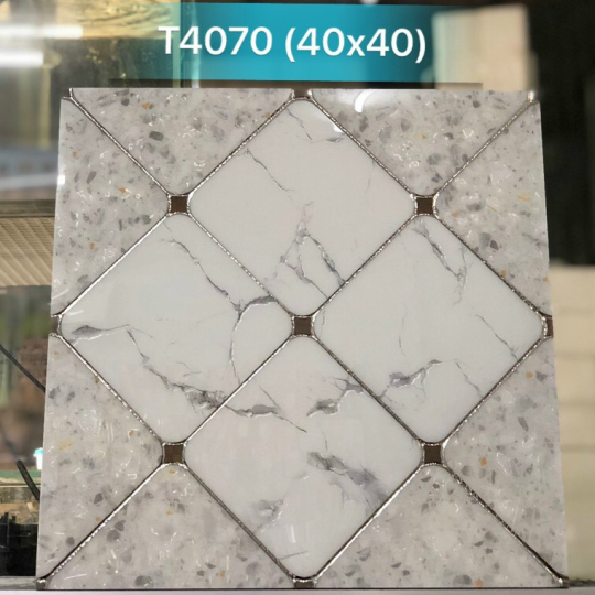 GẠCH TRANG TRÍ 40X40 NHŨ KIM T4070