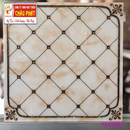 GẠCH TRANG TRÍ 30X30 NHŨ VÀNG T83955