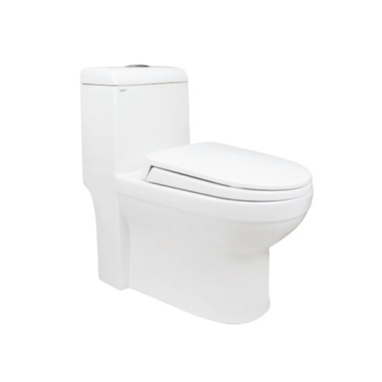 BỒN CẦU VIGLACERA V41 MỘT KHỐI XẢ NHẤN NẮP V86