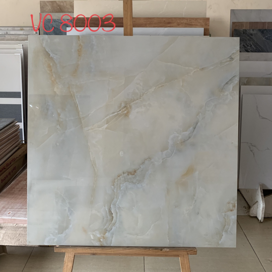 Gạch Lát Nền 80x80 Bóng Kính Vân Đá Ngọc Thạch VICENZA VC8003
