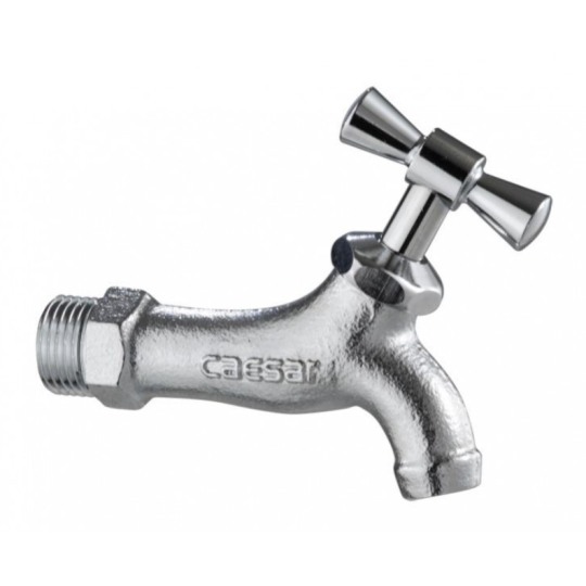 VÒI LẠNH GẮN TƯỜNG CAESAR W034-1 (Ø21)