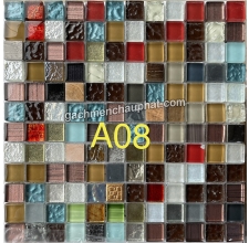 Gạch Mosaic Thủy Tinh Cao Cấp MH - A08
