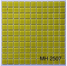 Gạch trang trí Mosaic thủy tinh đơn sắc MH 2507