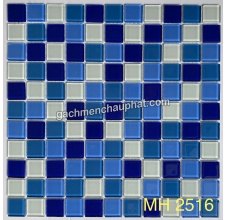 Gạch trang trí Mosaic thủy tinh MH 2516