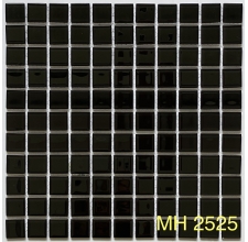 Gạch trang trí Mosaic thủy tinh đơn sắc MH 2525