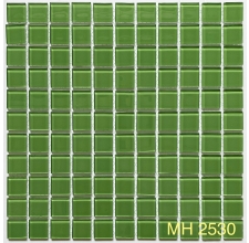 Gạch trang trí Mosaic thủy tinh đơn sắc MH 2530