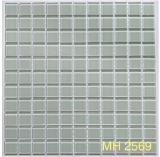 Gạch trang trí Mosaic thủy tinh đơn sắc MH 2569