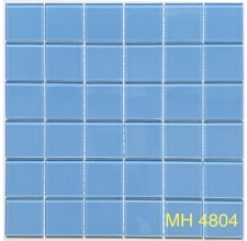 Gạch trang trí Mosaic thủy tinh đơn sắc MH 4804