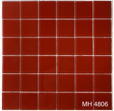 Gạch trang trí Mosaic thủy tinh đơn sắc MH 4806