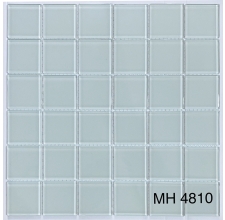 Gạch trang trí Mosaic thủy tinh đơn sắc MH 4810