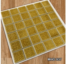 Gạch Mosaic Trang TríMen Rạn Đơn Sắc MHG 937