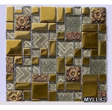 Gạch Mosaic Thủy Tinh Cao Cấp MH - YLL82